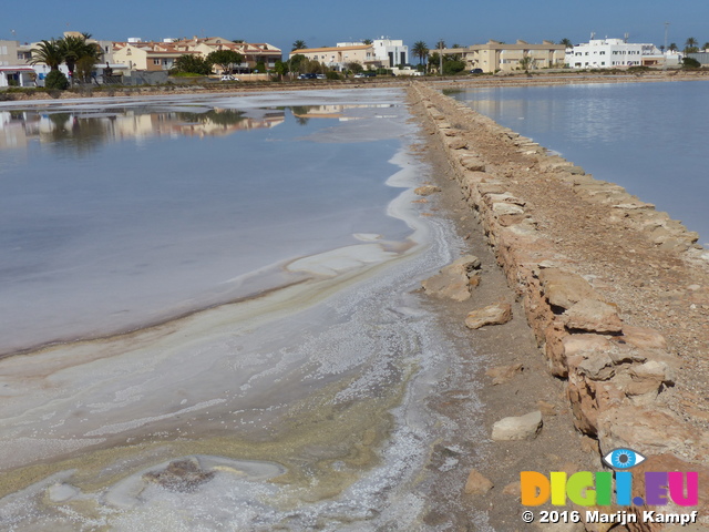 FZ026964 Salt pans by La Savina, Formentera